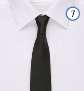 tenue homme cravate noir