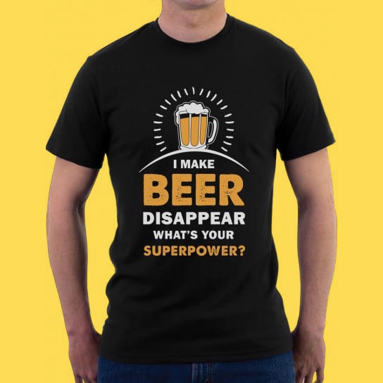 Vos habitudes modes 2017 à oublier, en route pour 2018 ! Homme men tendance outfit t-shirt marque slogan word sentence beer bière nouvel an 