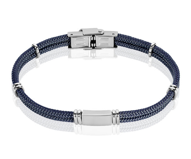 Bracelet bleu idée de look élégant