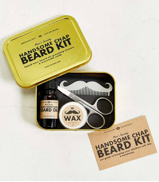 kit de soins pour barbe pour fête des pères