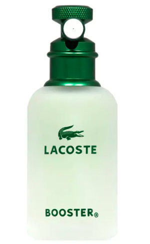 look de la semaine parfum lacoste booster