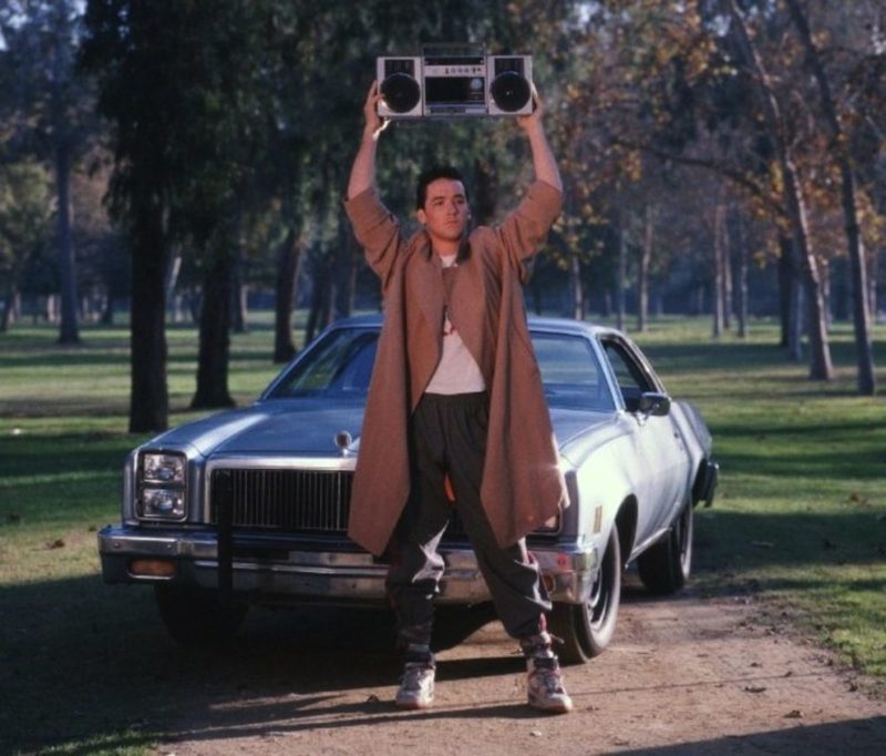 déclarer sa flamme comme dans say anything