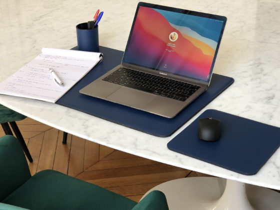 Frandi sous main bureau cuir