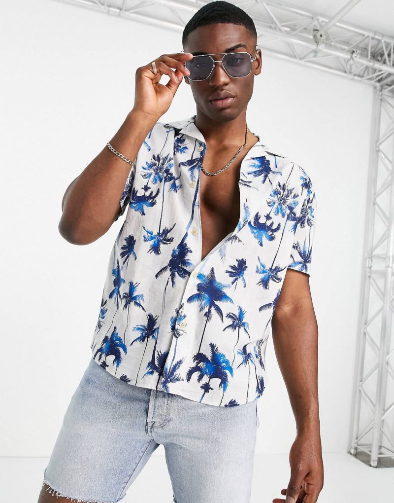 Chemise palmiers
