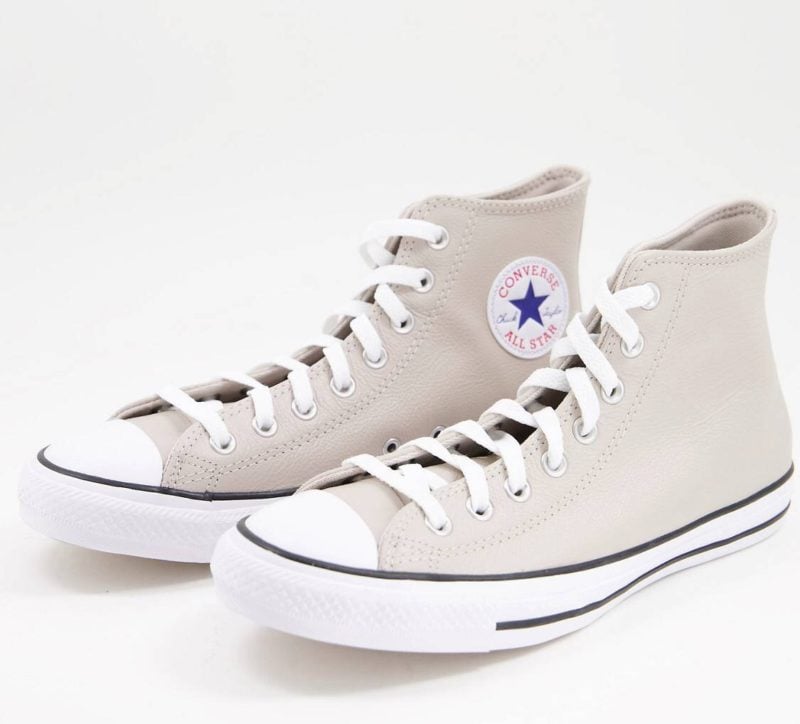 Converse montantes taupe