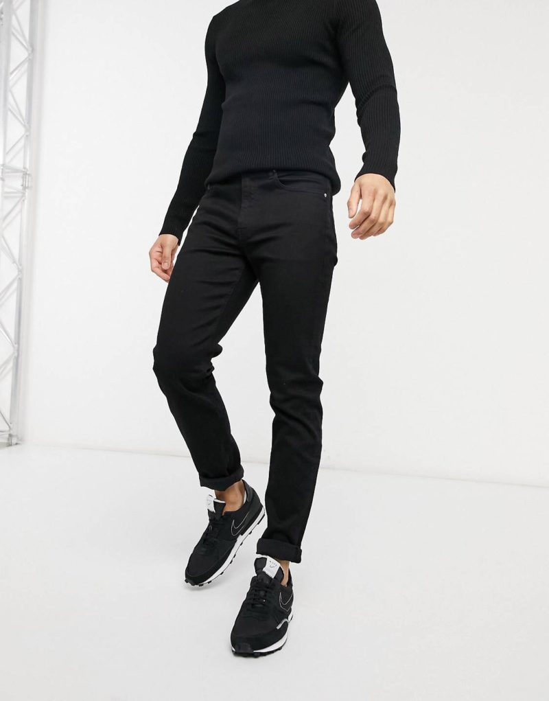Jean slim noir Calvin Klein Jeans