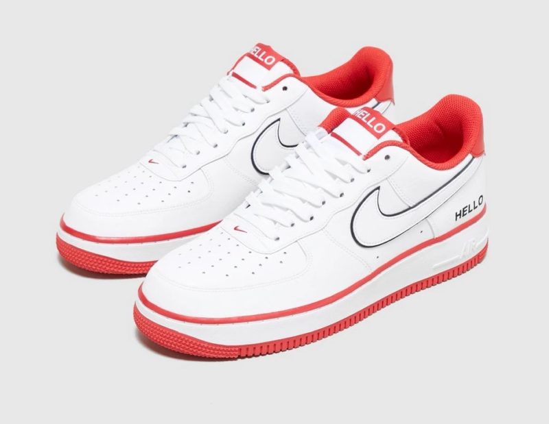Nike Air Force 1 '07 rouge