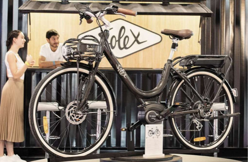 vélos électriques urbains solex en collaboration pour leur 75 ans