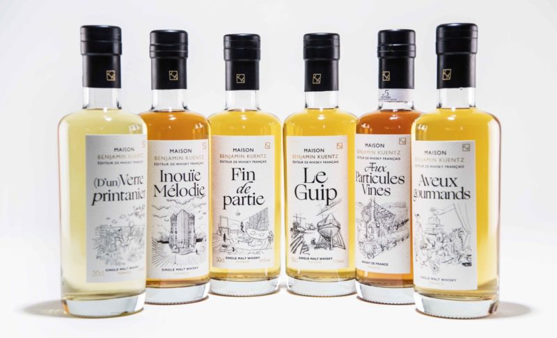 les 6 whisky français élégant de la maison Benjamin Kuentz