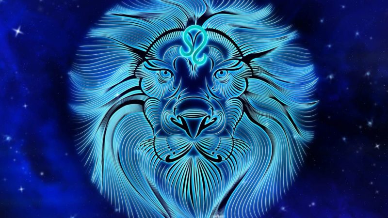 le lion en signe du zodiaque 