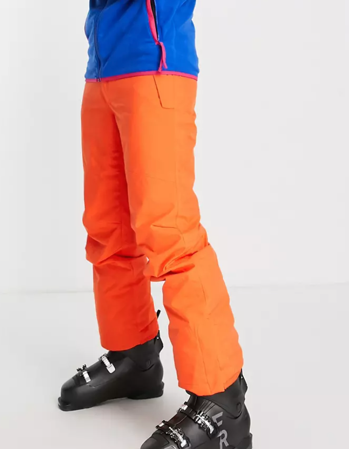 pantalon de ski orange