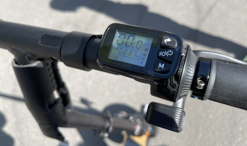 guidon avec écran test trottinette électrique lab'elle