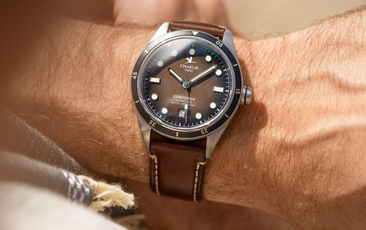 Montre automatique concordia Charlie Paris