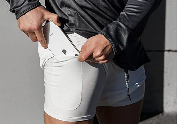 short double sport homme