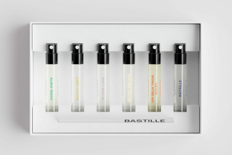 parfums naturels Bastille coffret 6 échantillons