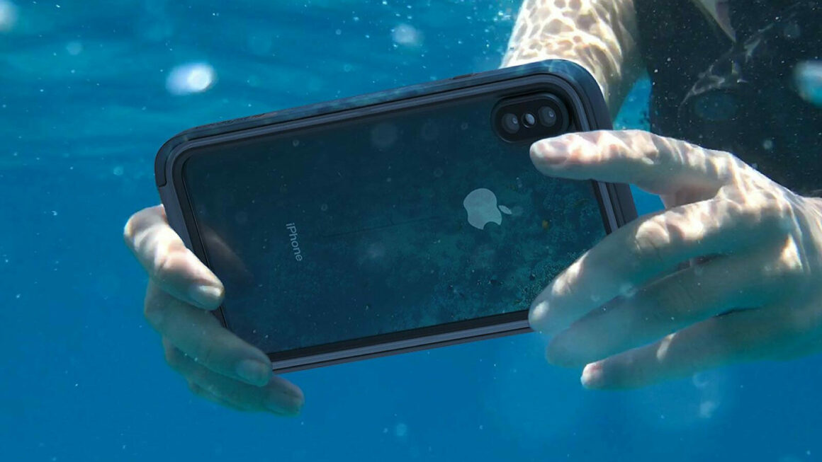 coque de protection pour filmer sous l'eau