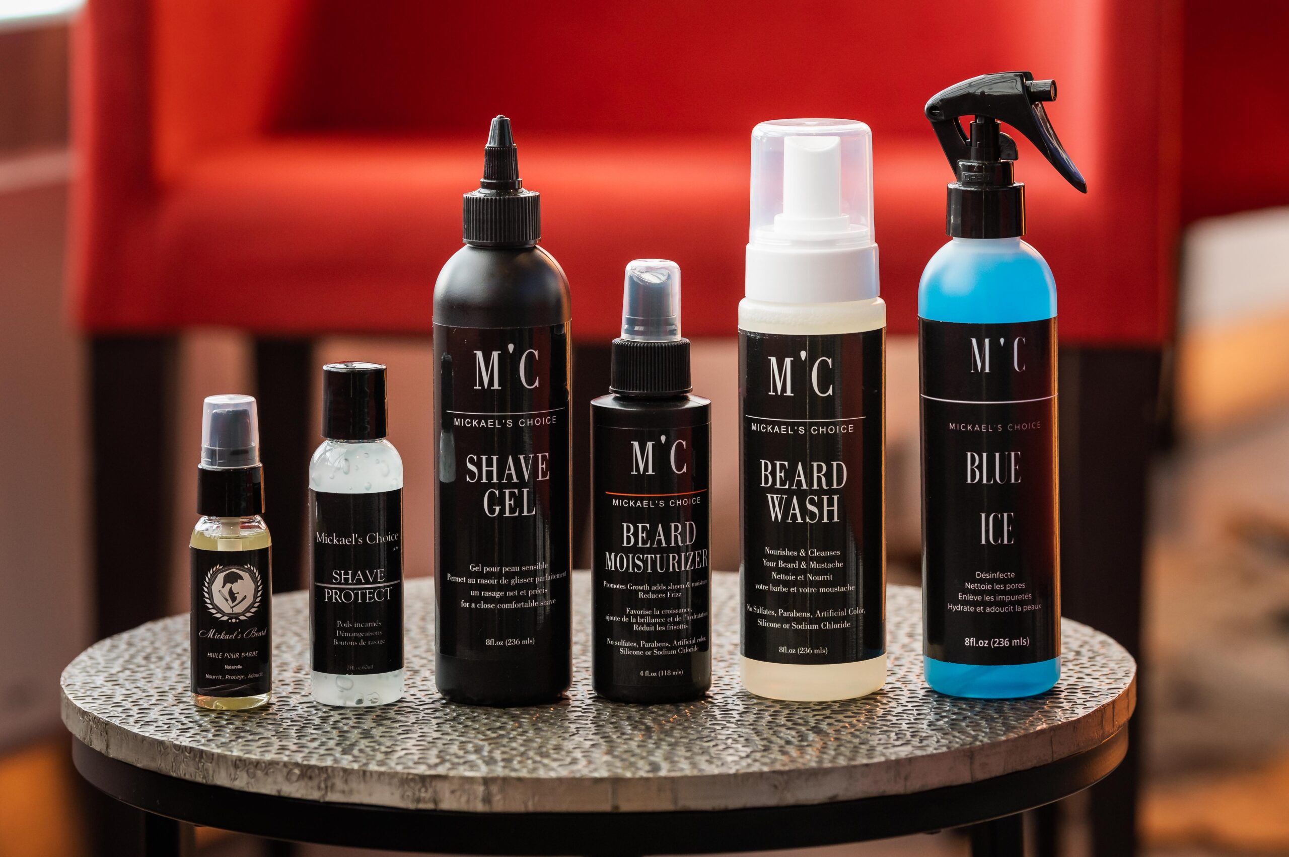 gamme soins barbe afro Michael's Choice