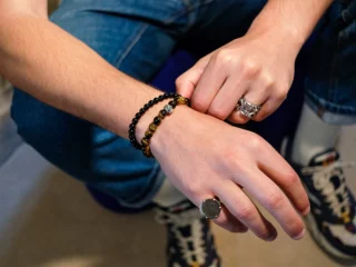 bracelets pierres naturelles Atelier Jeppeto homme