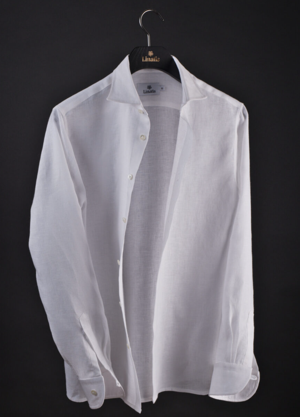 Chemise classique 100% lin made in France Linatis