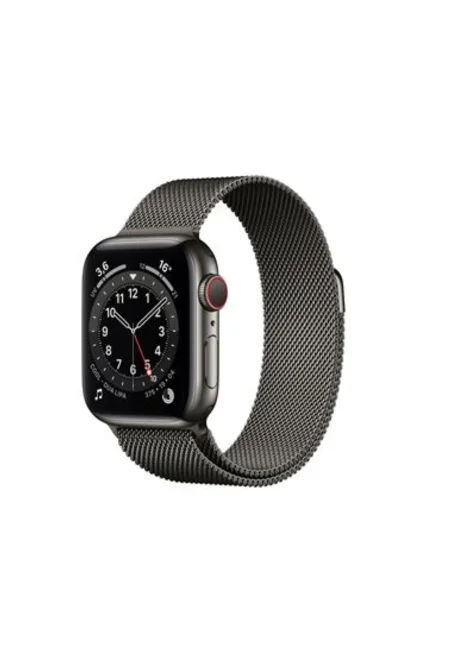 Montre apple watch métallique