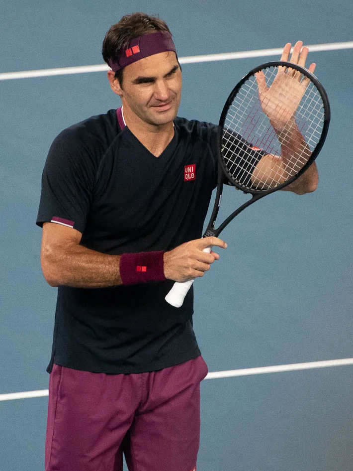 Roger Federer joueur de Tennis international