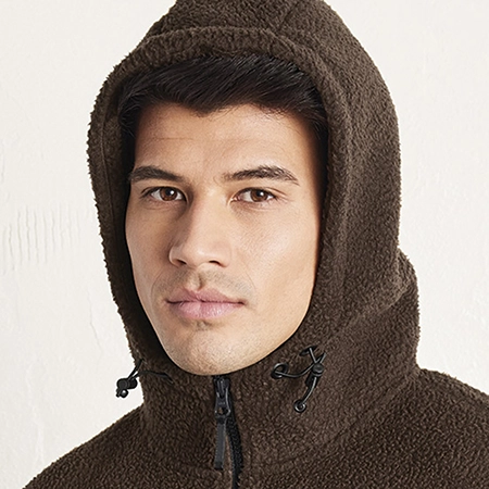 Sweat à Capuche Homme Vijamiy - Polaire épaisse, Coupe Loose, Avec Poche, Pour Hiver Et Décontracté