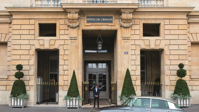 hôtel de luxe français crillon top