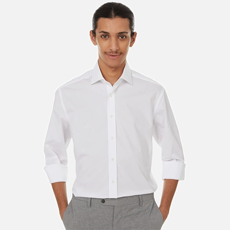 chemise blanche style sartorial