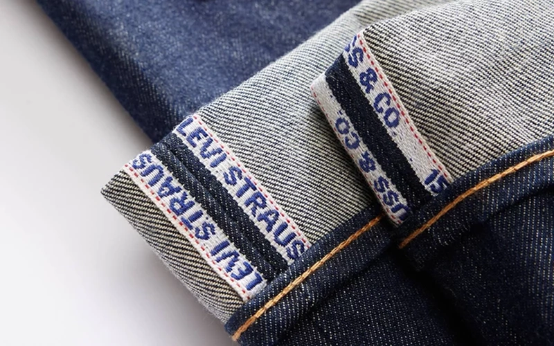 couture jean selvedge homme
