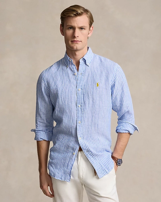 ralph lauren meilleures marques de chemise en lin pour homme