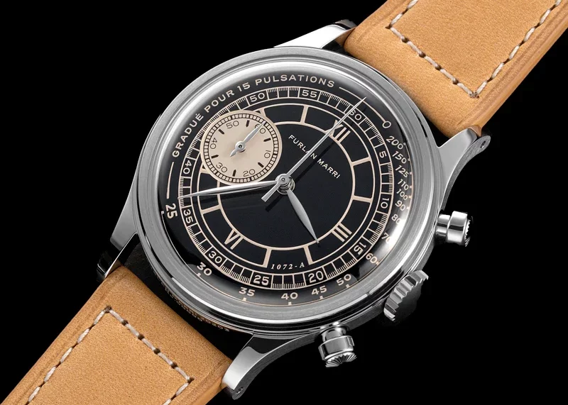 Nero Sabbia chronographe mechaquartz