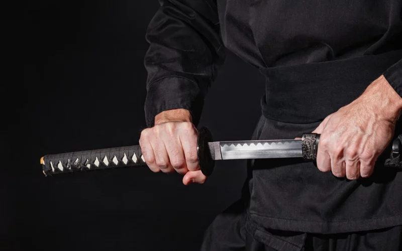 couteau japonais katana