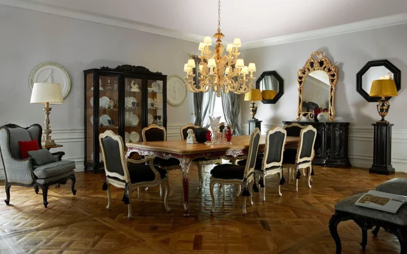 mirroir baroque Casa Padrino