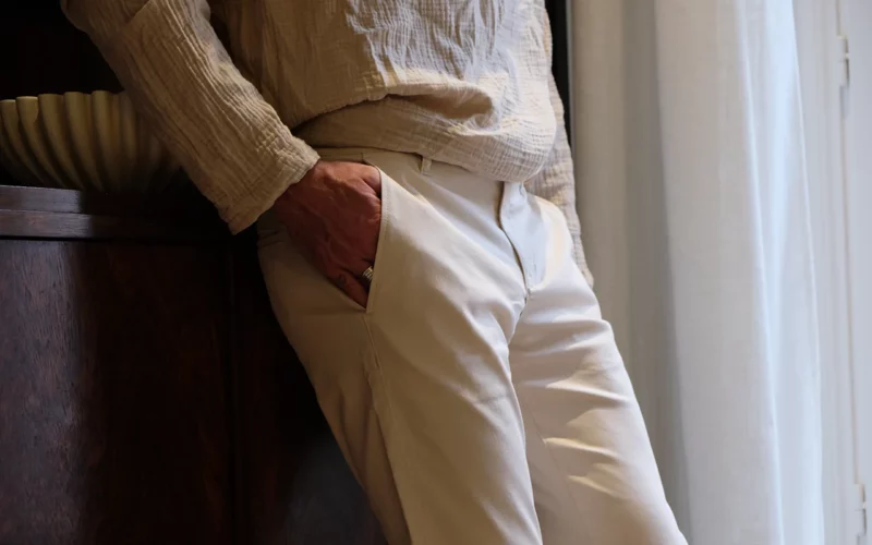 Avis pantalon chino beige Hockerty