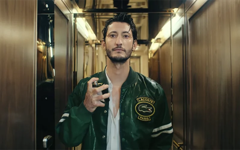 Pierre Niney style Lacoste