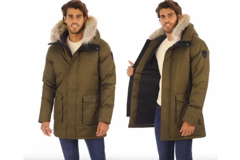 parkas stylées pour hommes