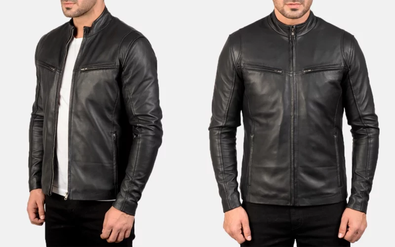 Trouver le veste en cuir café racer