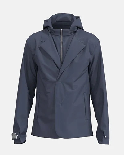 veste imperméable shopping