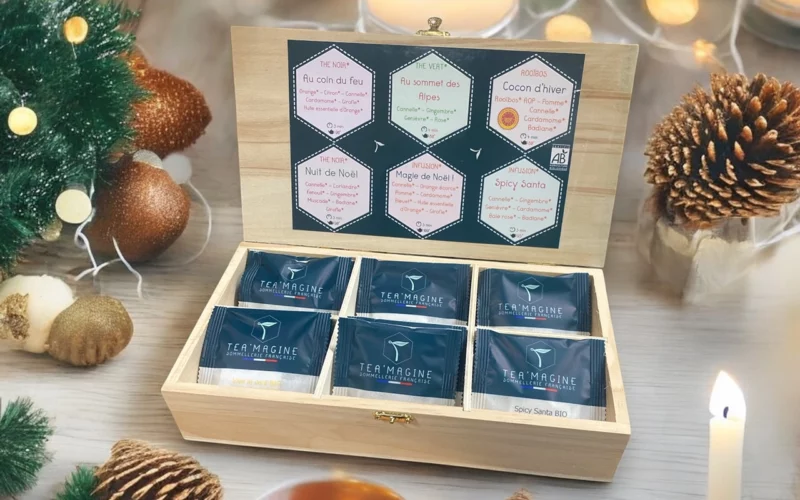 idées cadeaux bien-être coffret de thé