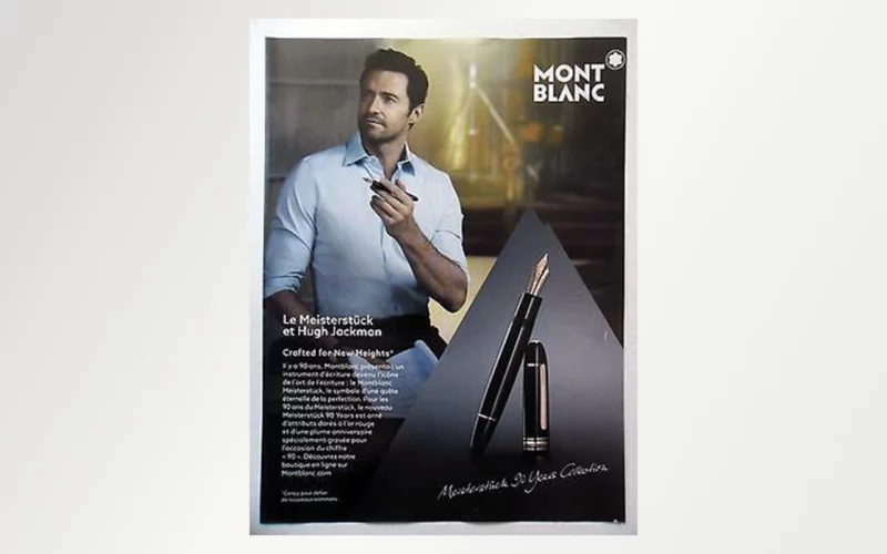 affiche Meisterstück de Montblanc