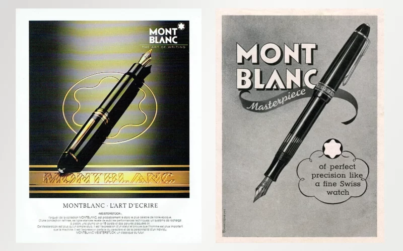 stylo Meisterstück de Montblanc affiches