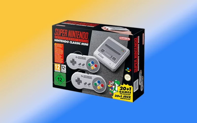 console retro gaming Super Nintendo Classic Mini