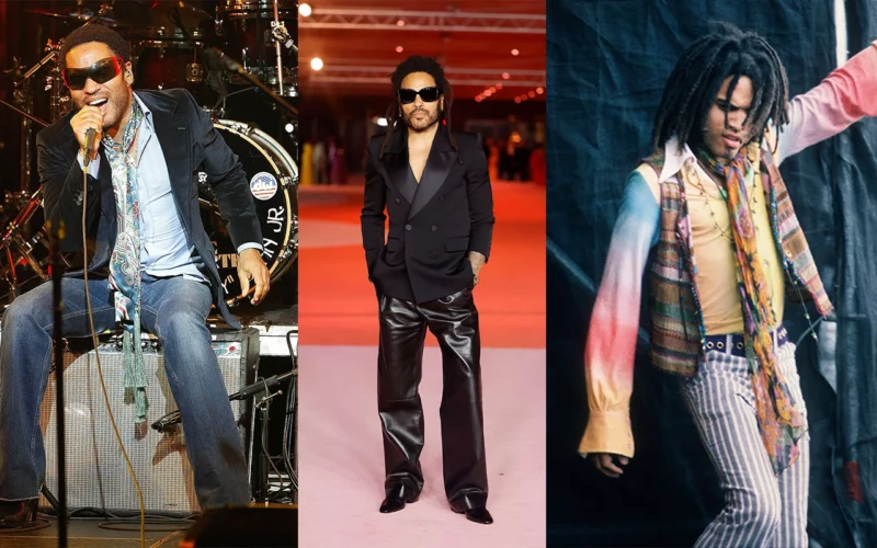 style de lenny kravitz bottes