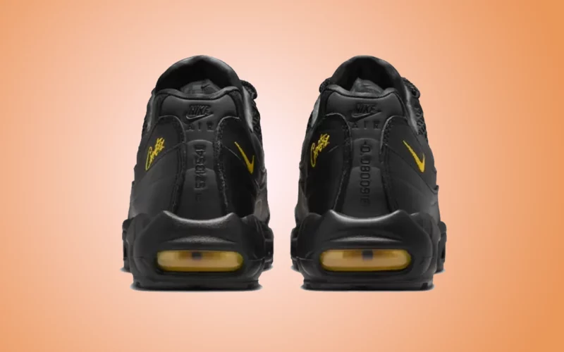 Corteiz x Nike Air Max 95 HONEY BLACK bulle d'air