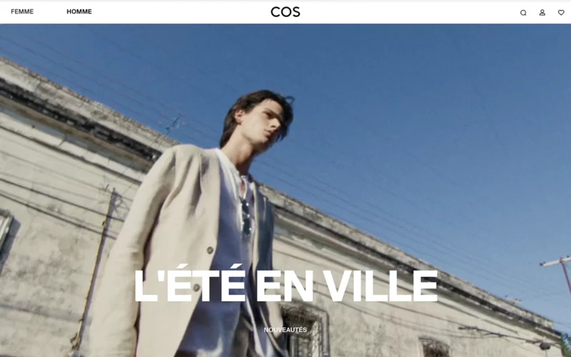 avis sur COS site internet