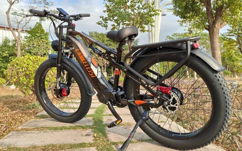 vélos électriques Lankeleisi amortisseur pneumatique