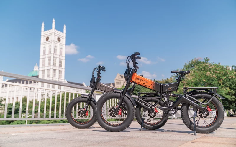 vélos électriques Lankeleisi double moteur