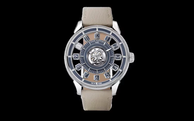 Louis Vuitton montre Tambour Taiko Spin Time
