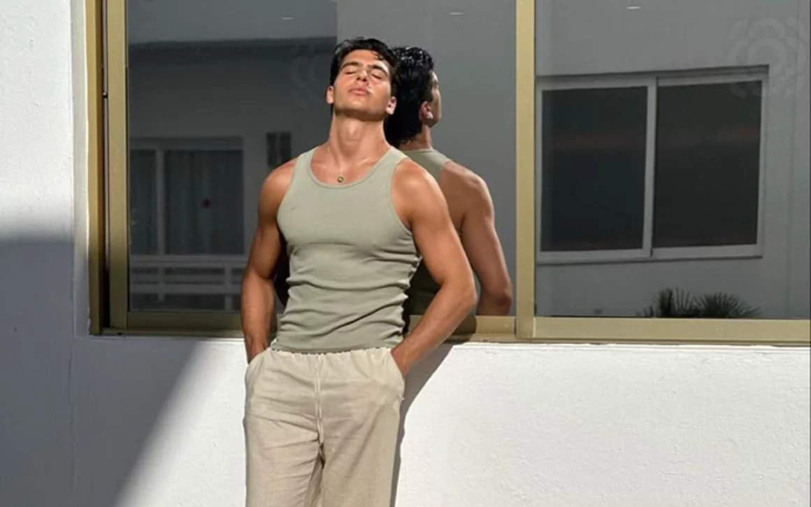 Tank Top trendy gris