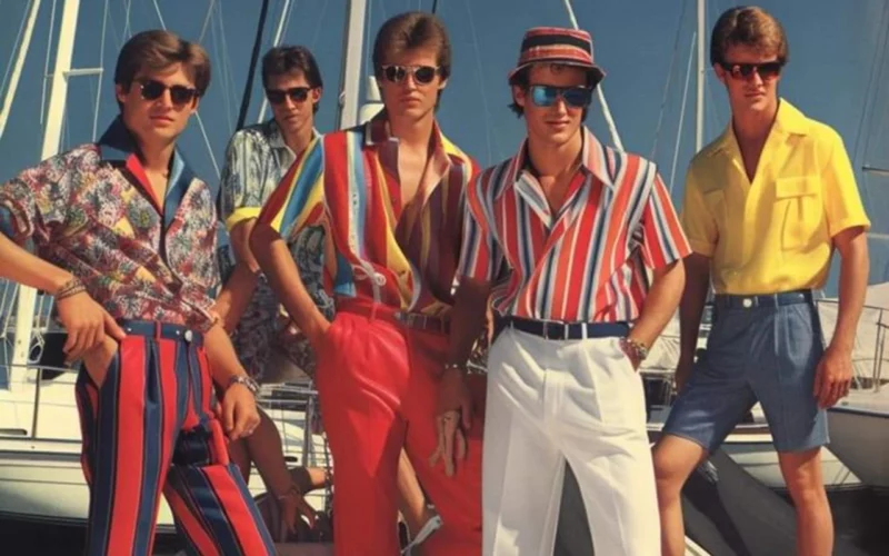 adopter le style des années 80 couleurs